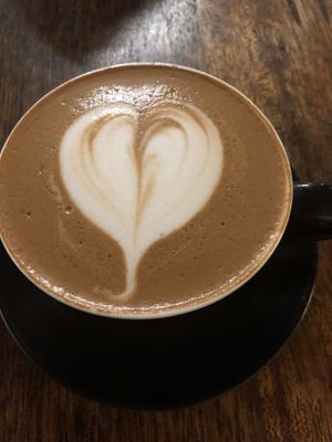 Yinyang (espresso and red tea) at Pinxin Vegan Cuisine - 品馨蔬食 in Penang