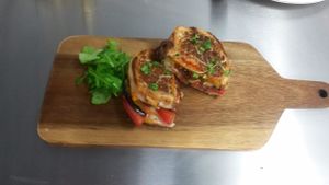 Tapas Style Sharing Grilled Cheese MELT Harissa at 90 Degree Melt in East London