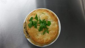 Vegetable Pot Pie at 90 Degree Melt in East London
