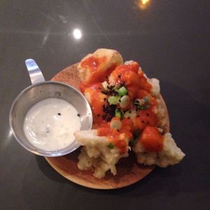 Tapas style Vegan & Vegetarian Grilled Cheese Sandwiches & American Comfort foods! Cauliflower Buffalo Wings! at 90 Degree Melt in East London