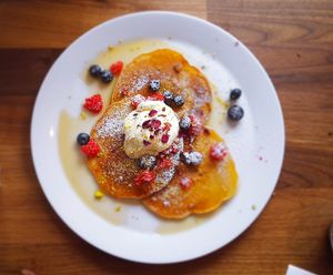 Vegan Pancakes  at 90 Degree Melt in East London