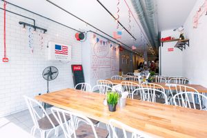 Vegan Diner East London at 90 Degree Melt in East London