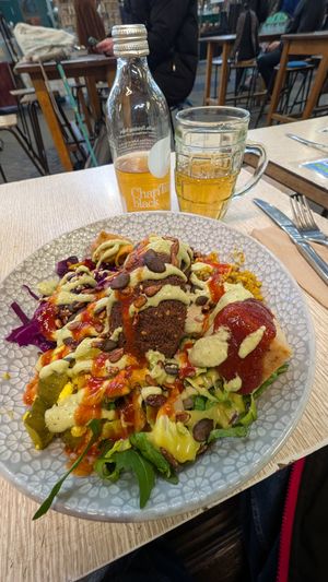 Salad bowl at Smorl's in Brighton