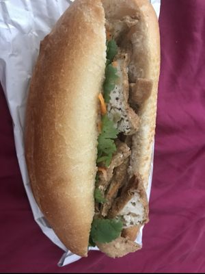 Tofu Banh mi at Cafe O Mai in Annerley