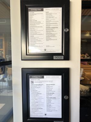 Menu at Alvarado Street Brewery and Grill in Monterey