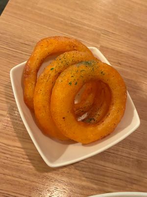 Onion rings (side) at Craft Burger Co in Osaka
