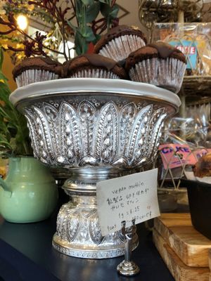 Vegan muffin at Monstyle in Yokosuka