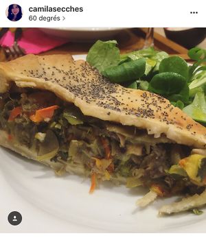 Plat / Main course / Prato principal at 60 Degres Tisanerie Moderne in Aix-en Provence