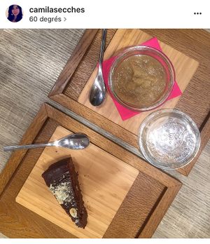 Dessert / sobremesa at 60 Degres Tisanerie Moderne in Aix-en Provence