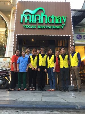 Hello everyone :) at Minh Chay - Hang Gai in Hanoi