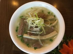 Finally got to eat some Pho as vegan  at Minh Chay - Hang Gai in Hanoi