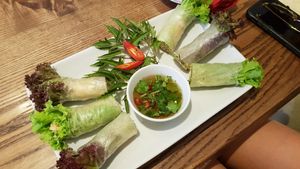 Vegan Fresh Springers at Minh Chay - Hang Gai in Hanoi