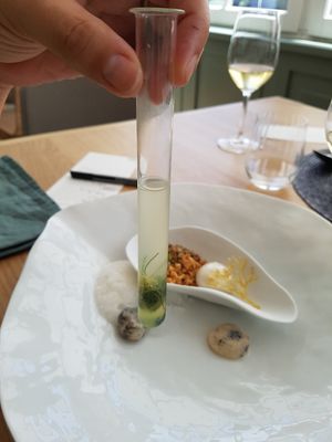 Water of the bassin at ONA in Ares