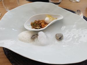 Last dessert at ONA in Ares