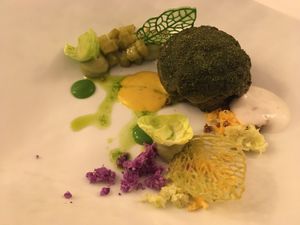 Stuffed green cabage at ONA in Ares