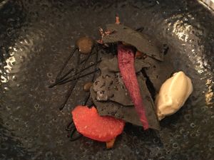 First dessert at ONA in Ares