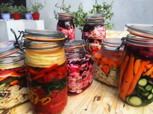 Legumes Lacto-fermentés at Vegan Truck in Marcy-letoile