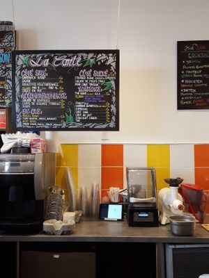 la carte at SAMAM - Cantine végétale in Paris