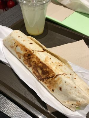 half wrap half hotdog at SAMAM - Cantine végétale in Paris