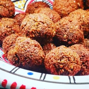 Falafels vegan at SAMAM - Cantine végétale in Paris