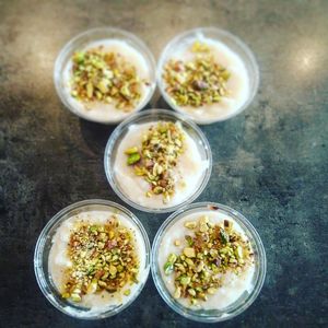 Libanese yogourt  at SAMAM - Cantine végétale in Paris