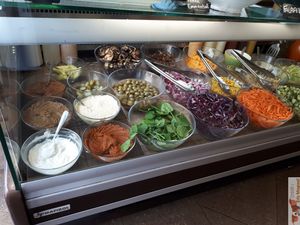 Assorted raw vegetables at SAMAM - Cantine végétale in Paris