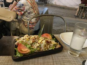 Chefs salad  at Dona Eutimia in Havana