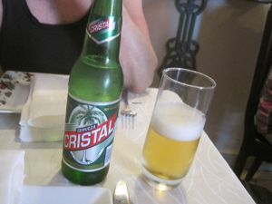 Beer at Dona Eutimia in Havana