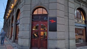 The front of the restaurant at Mesita Grande in Punta Arenas