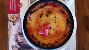 Vegan Lasagna at Mesita Grande in Punta Arenas