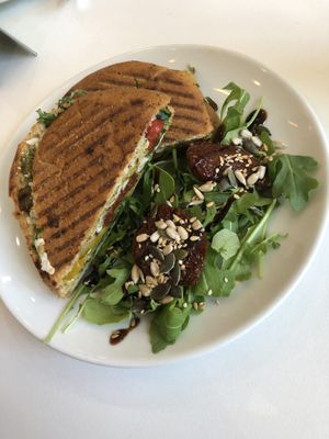 Toastie close up  at Picnic in Glasgow