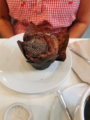 Banana muffin at Picnic in Glasgow