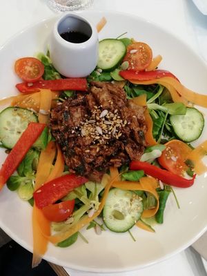 Hoisin duck salad at Picnic in Glasgow