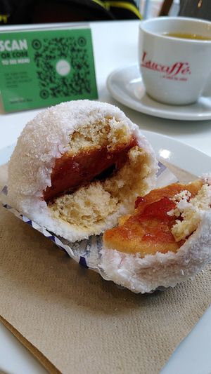 Snowball with Jam at Picnic in Glasgow