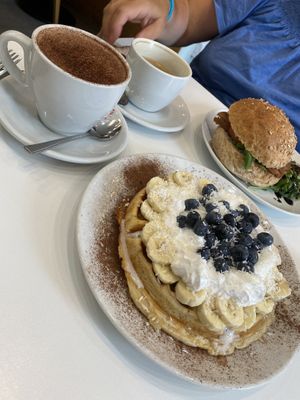 amazing picnic waffle!   at Picnic in Glasgow