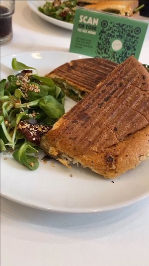 mediterranean focaccia   at Picnic in Glasgow