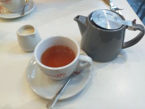 Lovely leaf tea at Picnic in Glasgow