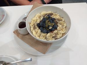 Porridge - a hug in a bowl 💚 at Picnic in Glasgow
