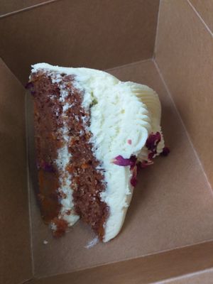 Carrot cake at Picnic in Glasgow