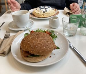 BLT and waffles 💚  at Picnic in Glasgow