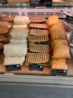 healthy sandwich at Picnic in Glasgow