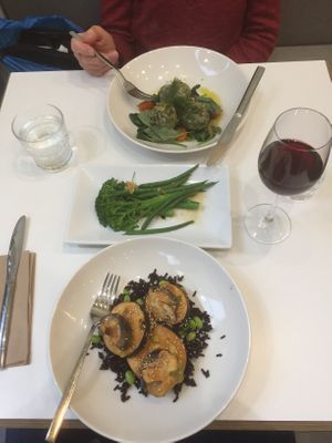 Mains were delicious. at Picnic in Glasgow