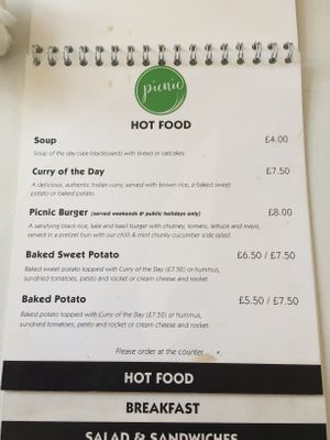 Hot food at Picnic in Glasgow