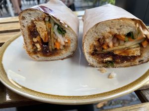 Banh Mi Tomato Tofu  at An o Ban in Mainz