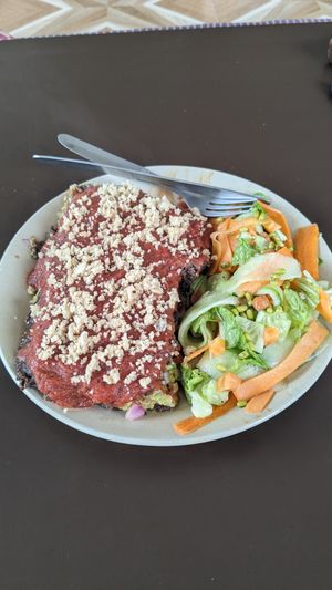 Enchilada at Divine Nature in Dharamkot