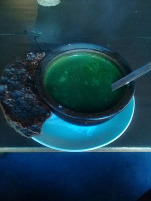 Sting Nattel Soup at Divine Nature in Dharamkot