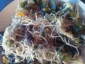 Galasi Noodels at Divine Nature in Dharamkot