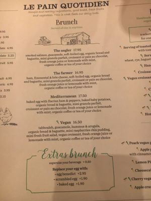 Brunch at Le Pain Quotidien - Gran Via in Madrid