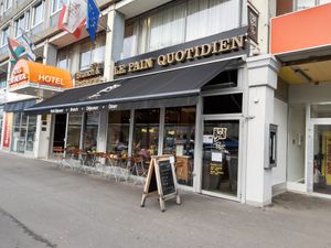 Exterior at Le Pain Quotidien in Lausanne
