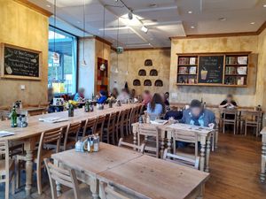 Interior at Le Pain Quotidien in Zurich